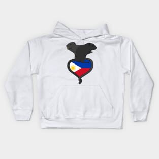 Gerbil Philippines (dark) Kids Hoodie